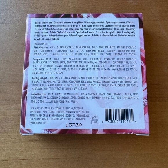 Pat McGrath Labs Divine Rose Luxe Eye Shadow Quad ETERNAL EDEN 5.6g NEW - Picture 5 of 6